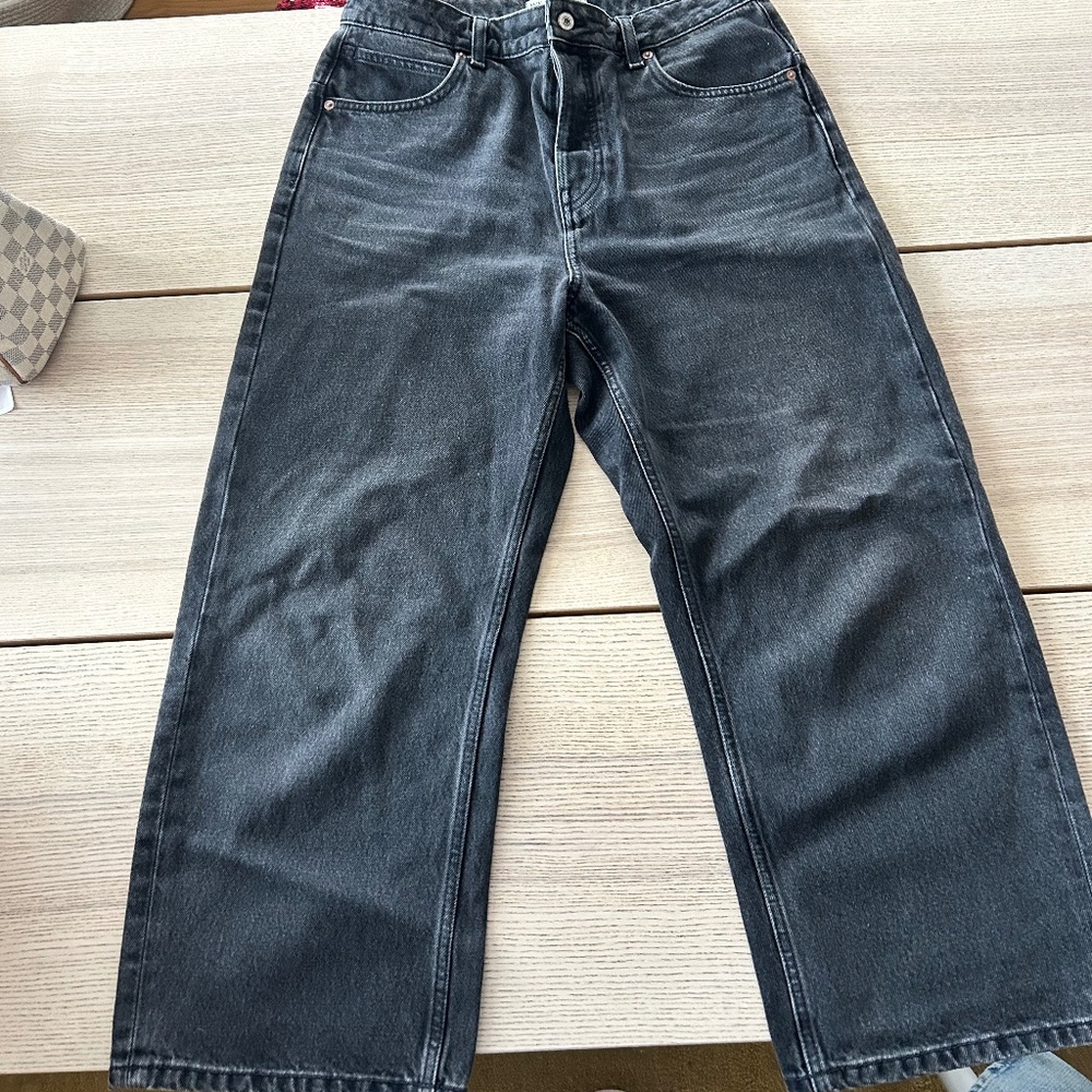 Madewell Perfect Vintage Wide Leg Crop Jean